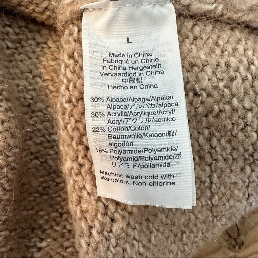 Made well tan Baxter Sweater Tunic in size large - Picture 13 of 16